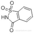 1,2-benzisothiazole-3 (2h) -one-1,1-dioxyde CAS 81-07-2